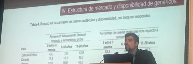 Exposición sobre acceso a medicamentos:   determinantes de precios y otros tópicos.